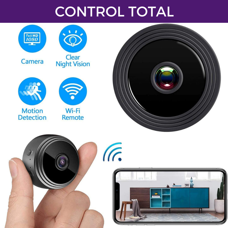 CAMARA ESPIA MINI WIFI HD - TERRANOVO™